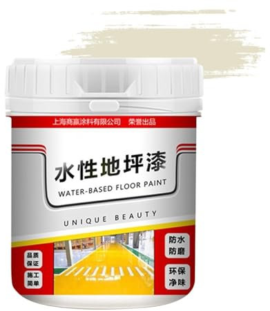 Water-Based Floor Paint, Slip Coating Garage Floor Coating, Quick-Dry Anti-Slip Coating Waterproof Concrete Paint, Waterproof Coating Quick-Dry Floor Paint, Concrete Floor Paint, Garage Floor Coating