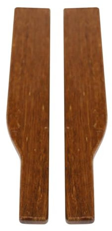 Arrovarp Campingstuhlschiene, Holzarmlehne für Stuhl, glatt poliert verbreiterte Armlehne | Zubehör für Campingstühle, Armlehnenzubehör, multifunktionale Klappstuhlschiene für zu Hause