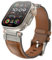 Supore Leder Armband kompatibel für Apple Watch Ultra Armband 49mm 46mm 45mm 44mm 42mm, 26mm Breites Lederarmband mit Edelstahlanschluss für iWatch Ultra/Ultra 2 Series 10 9 8 7 6 5 4 3 2 1 SE