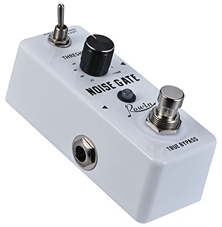Rowin Noise Gate, Rauschunterdrückung, Gitarren-Effektpedal, Gehäuse aus Aluminiumlegierung, True Bypass für Musiker