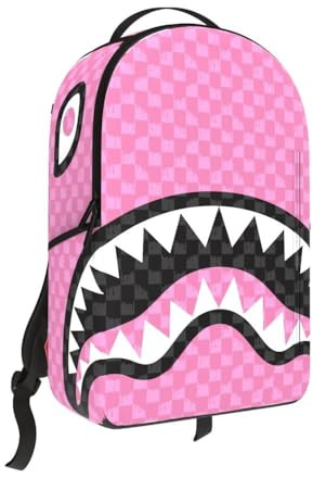 Sprayground Zaino Paradise rosa e nero a quadri rosa