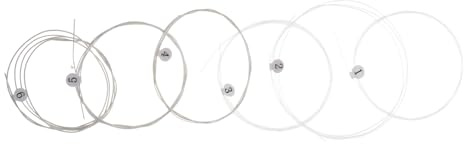 Corde per Chitarra Classica in Nailon, 6 Pezzi, Sostituzione Stabile | Set Completo per Strumento Classico, Qualità Uniforme delle Corde, Accessori Musicali, Ricambio Pieghevole