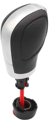 Generisch Schalthebel Schaltknauf Automatik Kompatibel mit VW Golf MK6 MK7 Passat B7 CC Arteon Jetta MK6 Touran 5T Polo 6R Caddy 4 Sharan 7N New Beetle A5 EOS Scirocco Seat Leon 5F Mii