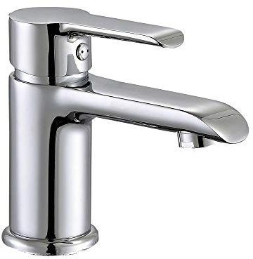 Idro Bric SCARUB0792CR Miscelatore Lavabo Alto, Cromato