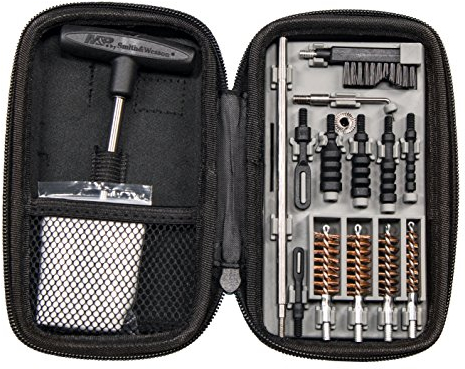 Smith & Wesson Compact Cleaning, Kit di Pulizia per Pistola Unisex-Adulto, Nero, Unico