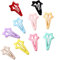 Daycount 10pcs Colorful Stars Duckbill Clip Hair Clip for Ladies Teens Girls Hair Salon Hairpin (Random Color)