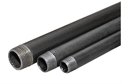 KNM - Temperguss Gewindefittings Schwarz 3/4 x 100 cm