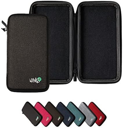 WYNGS Schutztasche Dunkelgrau kompatibel mit TI-Nspire CX II-T CAS