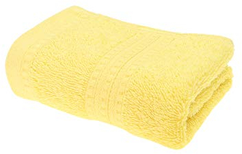 Julie Julsen® Bio Gästetücher in 32 Farben erhältlich weich und saugstark Gelb 30x50 cm