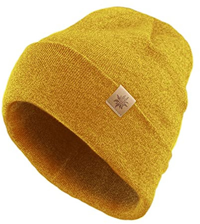 Bavarian Caps Klassik Haum Mütze, senf, ONE Size