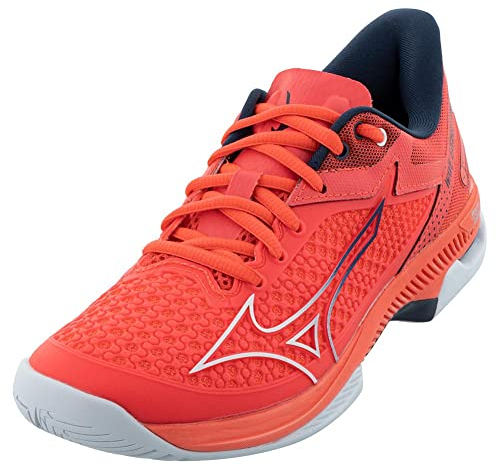 Mizuno Damen Tennisschuh, Driven Pink-weiß, 6.5 US