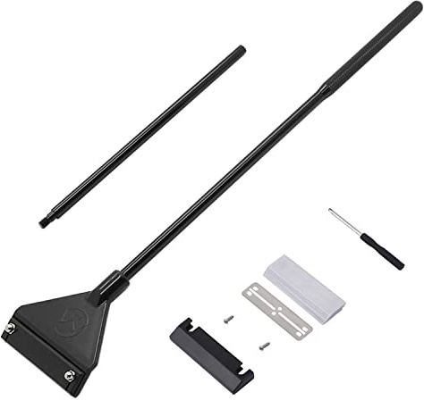 Boclay Racloir à algues pour aquarium - 90 cm - En alliage d'aluminium - Pour verre d'aquarium