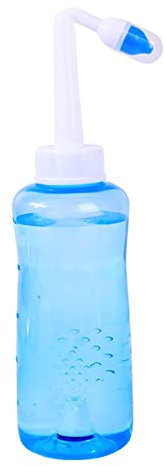 Neti Pot, Kit De Rinçage Nasal Nettoyant Pour Lavage du Nez, Bouteille De Rinçage Pour le Nez De 300 Ml De Qualité Alimentaire Nettoyant Pour Système D'irrigation Nasale Pour Enfants Adultes