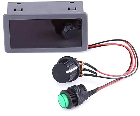 Motorregler PWM Stufenlose Geschwindigkeitsregelung Digitalanzeige Motorsteuerung Mit Knopfmotoren Geschwindigkeitsregler Messgerät