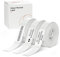 NIIMBOT Thermo Etiketten Selbstklebend, 12 x 30mm Etikettendrucker Thermopapier Kompatibel mit dem D110 D11 D101 Etikettendrucker, 210 Etiketten/Rolle (3-Rollen-Pack, Weiß)
