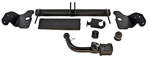 Anhängerkupplung abnehmbar für Auris 2 II E180 5-Tür 2013-2015 mit spezifisch E-Satz 13-polig