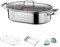 Multifunktionaler ovaler Fischtopf aus Edelstahl zum Dämpfen von Fisch, Suppentopf zum Kochen, Suppe, Fischtopf zum Kochen, Edelstahl