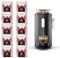 CAFE ROYAL SWITZERLAND PROFESSIONAL Machine à Café CoffeeB Globe Noir 1.3L avec 90 Coffee Balls Lungo Forte - 100% Compostables