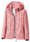 SYDUZAX Veste Softshell Femme Vestes Légère Imprimé Tendance Veste à Capuche Vestes De Randonnée Anti-Pluie Femme Veste Fonctionnelle Coupe-Vent Et Imperméable Printemps Automne Vestes Sport