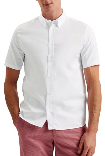 Ted Baker Men's Aldgte-ss Regular Premium Oxford Shirt Shirt (Pack of 1)