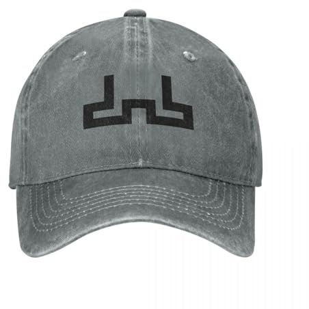 Cowboy-Baseballkappe Basecap DnB Allstars – Drum and Bass Rave Baseballmützen aus Denimstoff, verstellbare Casquette für den Außenbereich, Hip-Hop-Baseball-Cowboyhut