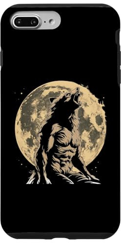 iPhone 7 Plus/8 Plus Werewolf Wolf Howling Moon Case