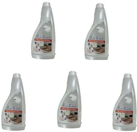 5-Pack 480ml Robot Mop Solution | Plant-Based & Streak-Free Shine | Compatible With S8/S7/Dyad | Fast-Drying For Hardwood Floors & Tile