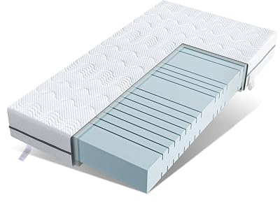 EGO HOME Matratze 140x200 cm 14cm H2-7-Zonen Kaltschaummatratze mit Memory Foam, Orthopädisch & Atmungsaktiv, Öko-TEX Zertifiziert, Punktelastisch, Rückenschonend