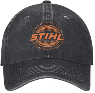 Moda di Strada Uomini Donne s-stihls Cappelli Stampati Classico Distressed Denim Lavato Berretto da Baseball Regalo di Coppia Regolabile