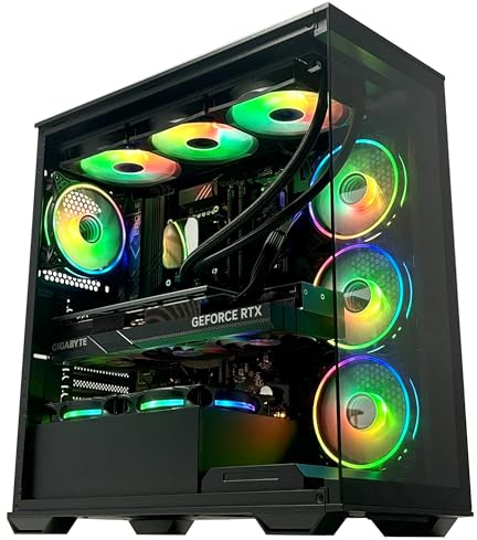 ginger6 Gaming PC Desktop 14ZH10X-8PX - Intel Core i7 14700Kf Processor, AMD Radeon RX 9070 XT 16GB Graphics, 4TB M.2 NVMe SSD, 64GB DDR5, Z790, Wi-Fi 6E 802.11ax, Liquid Cooled, Windows 11 Home