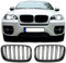 GCP PASST FÜR X5 X6 E70 E71 SPORT KÜHLERGRILL DOPPELSTEG GRILL GLANZ SCHWARZ