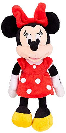 Disney Minnie Mouse Red 11 Beans Plush w hangtag