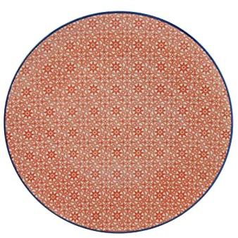 Creatable Dessertteller Mediterran rot