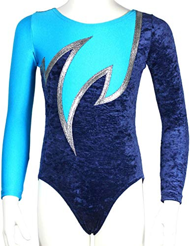 GymStern Turnanzug Java Spezial Langarm Samt Gymnastikanzug Mädchen Kinder 116-176 Zwischengrößen Größe 152