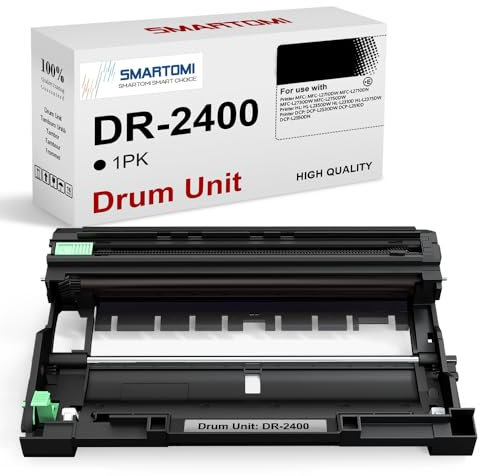 SMARTOMI DR2400 Trommel kompatibel fü Brother TN2420 für DCP-L2510 DCP-L2530 DCP-L2537 DCP-L2550 HL-L2310 HL-L2350 HL-L2357 HL-L2370 HL-L2375 MFC-L2710 MFC-L2730 MFC-L2735 MFC-L2750 (1 Trommel)