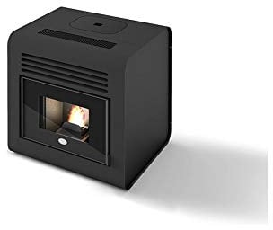 Eva Calor Hermes Pelletofen 7,5 kW, Schwarz Texture - 901671900
