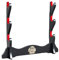 Z-fiber Porte-épée Japonais Velours rembourré Katana Stand Samurai Display Rack Support All Sword,3 Tier