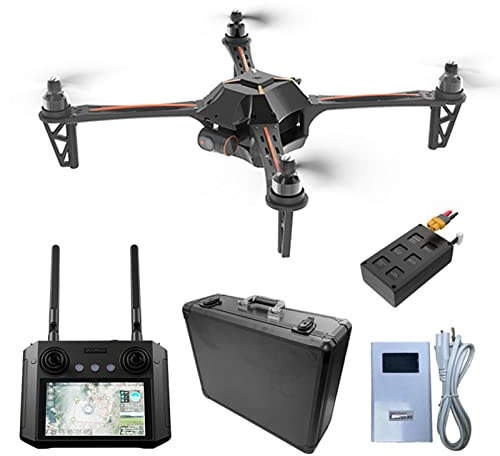 Drone With Camera 5KM Digtal Video Transmission 1080p Drone Camera Portable Folding Aircraft with Remote Controller FPV Perspective 28 Minutes Battery Durance Maximum Height of 100 Meters
