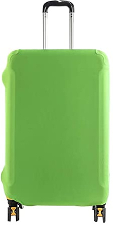 Anawakia Elastisch Einfarbig Kofferhülle Koffer Abdeckung Schutzhülle Kofferschutzhülle Kofferbezug Luggage Gepäck Cover (Grün,S 18-20 Zoll)