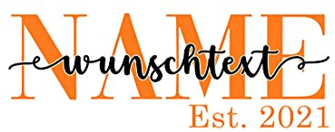Wunschtext Name Bügelbilder für Kinder & Erwachsene Bügelbild für Textilien selbst bedrucken Bügelbilder selbst gestalten Wunschname Namensaufkleber Namen Bügelfolie zum aufbügeln