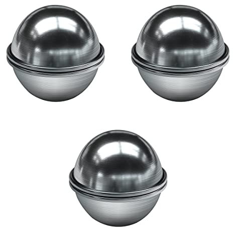 EXCEART 6stücke Metall Badeballform Für Badebomben Hochwertige Ergonomische Formen Für Badekugeln Geeignet Für Mousse Für Entspannende Badeerlebnisse