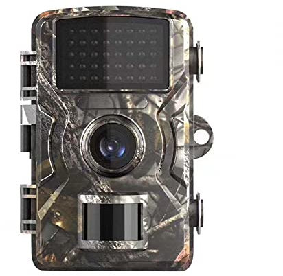 DONGKER Caméra de Chasse, 1080P Caméra de Surveillance avec PIR 940nm Nocturne Infrarouge Activée par Le Mouvement, étanche IP66 pour la Surveillance de la Faune