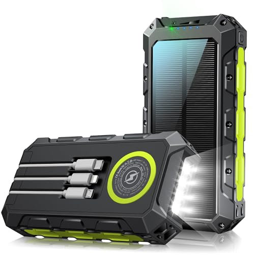 Power Bank 36800mAh: 22.5W Portable Charger with 7 Output/2 Input, LED Indicator, Flashlight, High Capacity External Battery Pack, Wireless Power Bank Fast Charging Compatible with Phones, Tablets