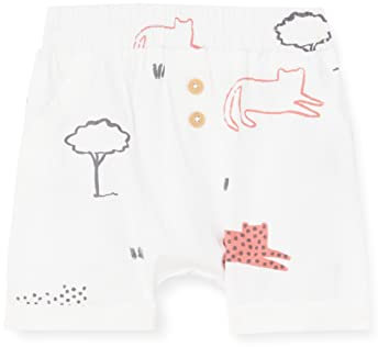 United Colors of Benetton Baby-Jungen Bermuda 484WA900E Badehose, Bianco a Fantasia 78H, 62