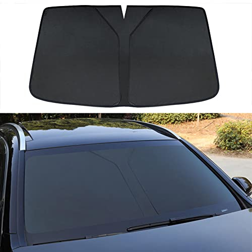 LUKBUT Passend für VW Passat B8 Variant 2016-2022, Windschutzscheiben-Sonnenschutz, Faltbarer Auto-Sonnenschutz, Fahrzeuginnenraum für Sonnenschutz