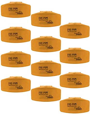 Cut360 Fresh Eco Bowl Clip Duftclip/Duftspender für Toilette, Bad, Duft:Mango, 12 Stück