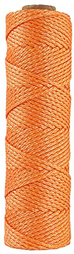 RopeHub HMPE Seil – Polyethylen-Wurfschnur – Baumführung – 1,75 mm für den Innen- und Außenbereich – Orange (305 m)