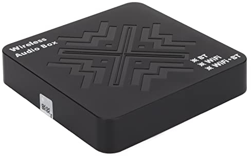 NestNiche HiFi Wireless Sound Musik-Empfangsbox – WiFi 2-in-1-Empfänger Für DLNA, UPNP, Spotify Connect – Unterstützt MP3, WAV, WMA Und Mehr