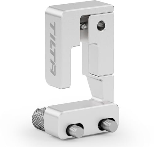 TILTA HDMI Cable Clamp Compatible with Sony ZV-E1 - Sliver TA-T35-CC1-S