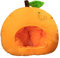 Amagogo Orange Plüsch Hut, Obst-Kopfbedeckung, Party Cosplay, Festival, Halloween, Karneval, Unisex-Kinder und Erwachsene